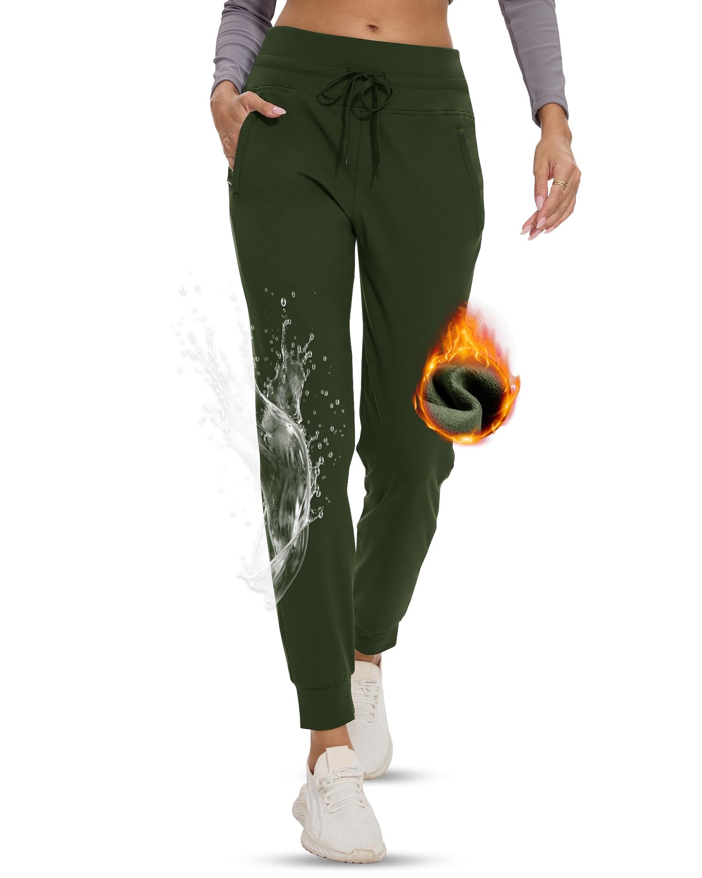 FrostGuard Women's Thermal Waterproof Joggers