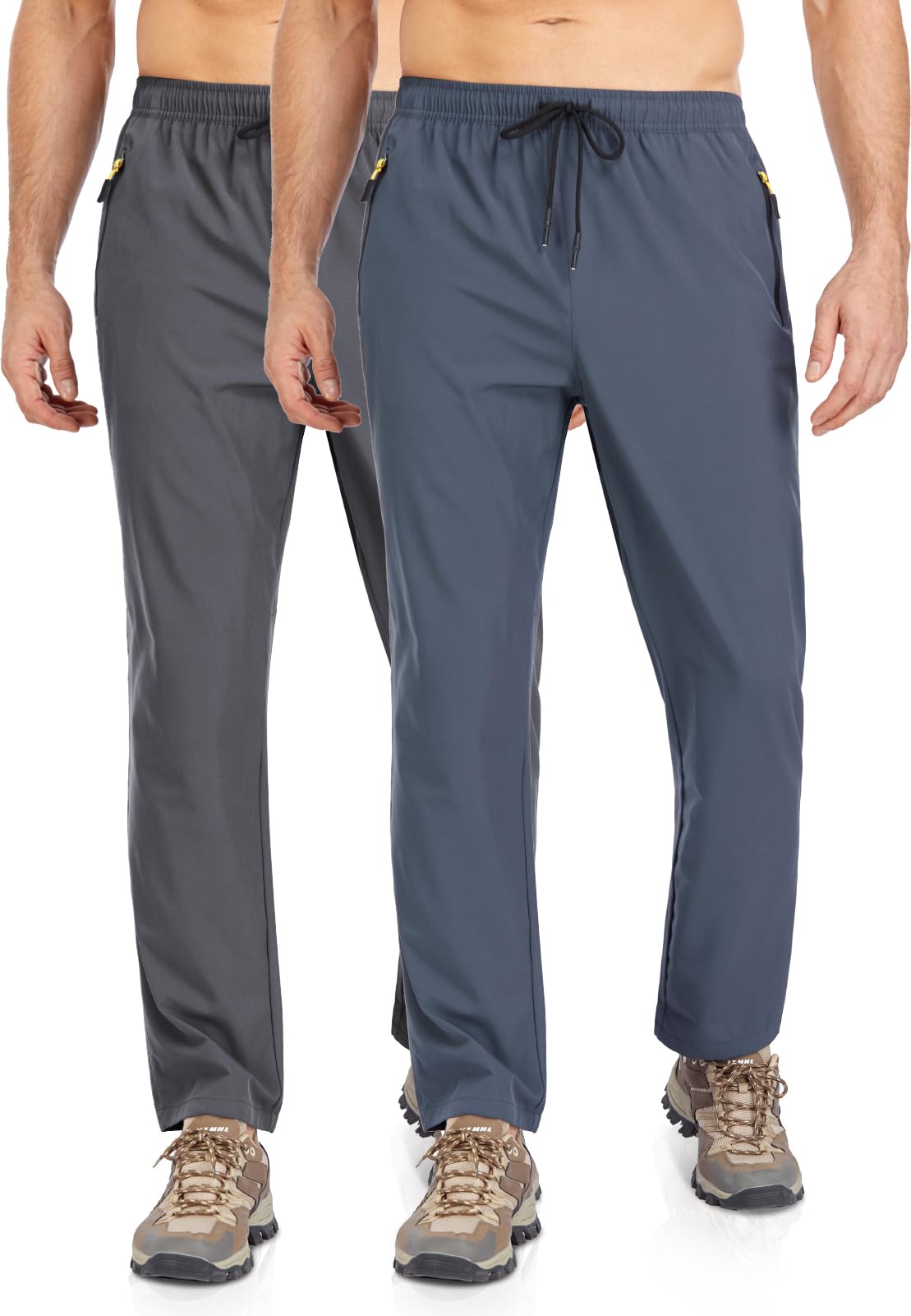 TrailFlex Men's Dual-Pack Quick-Dry Hiking Pants