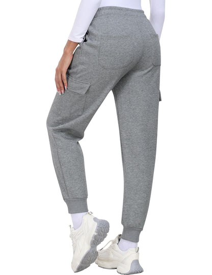 CozyCore Women's Fleece Joggers with Pockets