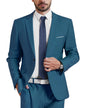 MYS Men's Slim Fit Light Blue Sport Coat